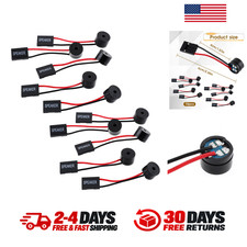 Computer Motherboard Speaker Mini Buzzer 4-Pin Internal Alarm Warning 10 Pack picture
