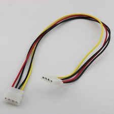 1pc 50cm/1.5ft IDE 4 PIN Molex Male Power to Female Jack Extension Adapter Cable picture