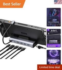 Expand Your Gaming Setup with a 6-in-1 Docking Station: 4K HDMI & Fast Charging picture
