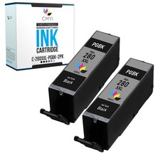 2-PK Compatible CMYi PGI-280XXL Black Ink for Canon PIXMA TR8620 TR8620a TR8622 picture
