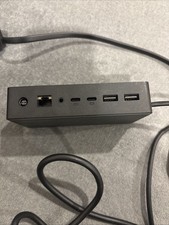 Microsoft Surface Dock 2 Model 1917 Dual 4K USB-C w/ OEM 199W Power Adapter Kit picture