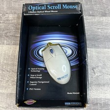 Micro Innovations PS/2 Wired Mouse Classic Logo PD430P Vintage NOS In Box picture