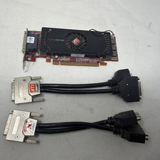 ATI FIREPRO MULTI-VIEW 2450 512M GRAPHICS CARD WITH CABLES picture