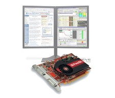 ATI FireGL V3300 PCI-Express x16 128MB GDDR2 Dual 400MHz 412831-001 413106-001 picture