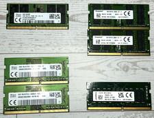 LOT OF 6 DDR4 & DDR5 SODIMM RAM MIX LAPTOP MEMORY SKHYNIX/KINGSTON picture