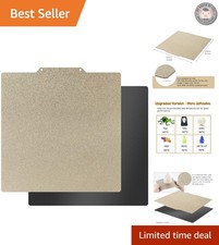 Textured 310x320mm 3D Printer Bed with Magnetic Sticker - Effortless Use picture