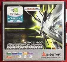 BioStar Nvidia Nforce 2 Support AMD Processor M7NCG 400 Mainboard NEW Open Box picture
