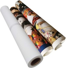 Polyester Canvas Roll 36in x 40ft Waterproof Matte Inkjet Canvas--white picture