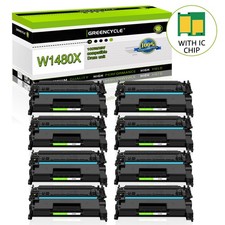 8PK 148X W1480X Toner with Chip for HP LaserJet Pro 4001dw 4001n MFP 4101fdn picture