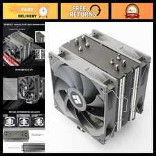 High-Performance CPU Air Cooler, 4 Heat Pipes, Double PWM Quiet Fan, AMD/Intel C picture