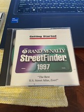 Vintage Rand McNally Street Finder 1997 Edition 2 CD Rom Set Windows 95 picture