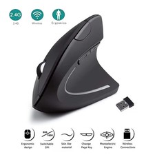 Vertical Mouse Ergonomic 2.4GHz Wireless Optical Mice 3 Adjustable DPI 800/1200/ picture