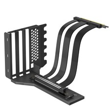 PCIE 4.0 X16 GPU Graphics Extender Card 20CM Riser Cable Mounting Bracket Kit picture