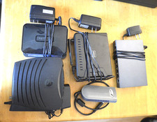 Network + AudioVideo Lot Netgear push2TV D-Link Router TP-Link Switch Surfboard picture