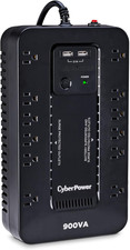 Cyberpower ST900U Standby UPS Battery Backup and Surge Protector, 900VA/500W, 12 picture