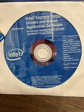 Intel Express Installer Driver and Utilities CD DG43NB DP43TF + Paper Manual picture