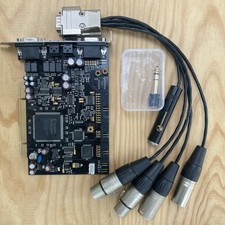 RME Hammerfall DSP 9632 PCI Audio Card XLR Breakout Cable 6.35mm Adapter picture