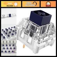 108 Pcs Clicky Mechanical Keyboard Switches, 3-Pin, 60gf, Lubed, IP56 Waterproof picture