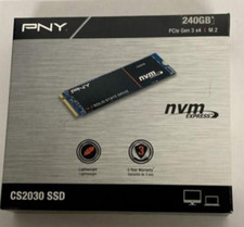 NEW PNY 240GB Internal PCI Express 3.0 x4 (NVMe) Solid State Drive BLACK picture