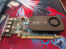 NVIDIA NVS PCI Express x16 DisplayPort Graphics Card Multi-Monitor Fan/Heatsink picture
