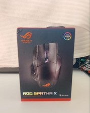 ASUS ROG Spatha X Wireless Gaming Mouse 12 Buttons 19K DPI 67Hr Dock. picture