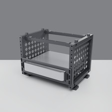 10 Inch Rack Mount 1.5U for Mac Mini 2010-2023 Intel M1 M2 Homelab Server PETG picture