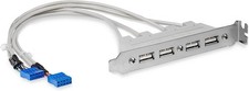 Effortlessly Expand USB Ports with StarTech 4-Port USB 2.0 A Slot Plate Adapter picture