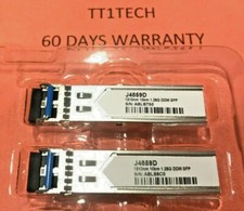 10x NEW J4859D HP HPE Aruba Compatible 1G SFP LC LX 10km SMF Transceiver 60 days picture