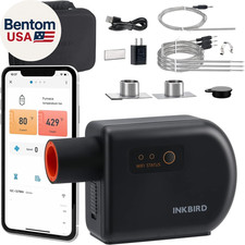 Wi-Fi & Bluetooth BBQ Smoker Temperature Controller with Automatic Smoker Fan, picture