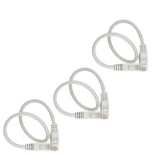 3Pcs CAT5e RJ45 Ethernet LAN Network Patch Cable For PS XBox Internet Router picture