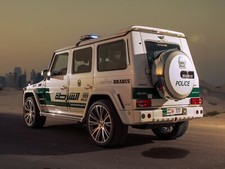 Cars 2013 brabus mercedes benz g700 widestar police w463 Desk Mat Stitched picture
