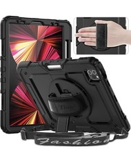 Timecity Case For iPad Pro 11inch 2022/2021/2020/2018 Black+Blue  NEW picture