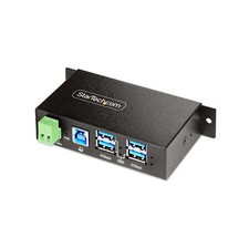 StarTech.com 4-Port Managed USB Hub with 4X USB-A, Heavy Duty with Metal Indu... picture