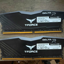 TEAMGROUP T-FORCE Delta R 64GB (2x32) DDR4-3200 CL16 DIMM TF3D432G3200HC16FBK picture