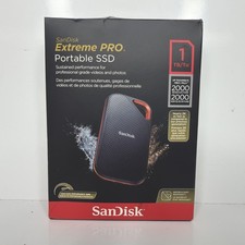Open Box SanDisk Extreme PRO 1TB USB-C PortableSSD(SDSSDE81-1T00-G25) picture