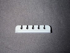 5-Slot Cable Organizer | Desk Cable Holder | 3D Printed picture