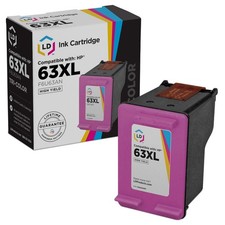 LD Products Ink Cartridge Replacement for HP 63XL F6U63AN High Yield (Color) picture