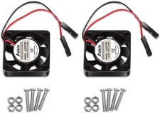 2 Pcs Raspberry Pi Cooling Fans - 30mm Silent Brushless Operation, Easy Mount picture