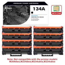 8PK Compatible W1340A Toner Cartridge with Chip For HP 134A M209dw MFP M234dw picture