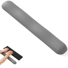 UnivoColors DesignWave Keyboard Wrist Rest Artificial Sheepskin Memory Foam Gel picture