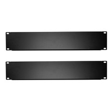 2 PCS 2U Blank Rack Panel For 19 Inch Rackmount Enclosure Network Cabinet picture