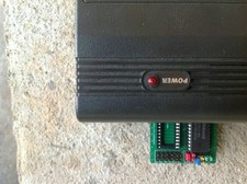 Commodore C16 multi-game/ROM cartridge PCB board With 1X 27C512 EEPROMs picture