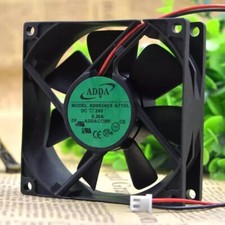 ADDA AD0824UX-A71GL 8025 DC24V 0.26A 8CM 2-Pin Cooling Fan picture