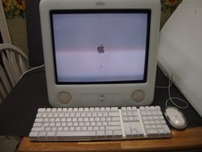 Vintage 2003 APPLE eMac G4 All-In-One Computer A1002 picture