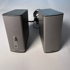 Untested Bose Companion 2 Series II Multimedia Speaker System Silver Grey picture