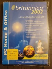 Encyclopedia Britannica 2002 Deluxe Edition CD Windows Version [3-Disc Set] NEW picture