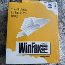 Symantec WinFax Pro Version 9.0 BRAND NEW FACTORY SEALED vintage Windows PC picture