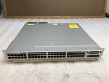 Cisco WS-C3850-48U-S V06 48-Port UPOE IP Base 4x10G Switch 2x 1100 PSU picture