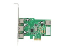 USB 3.0 3+1 Port PCI-e Card, Free Low Profile Bracket, Renesas Chipset SYBA picture