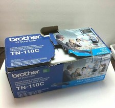 Brother Genuine TN-110C 190428 Cyan Color Toner Printer Cartridge / Damaged Box picture